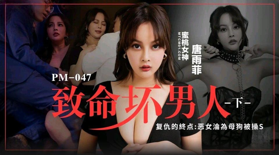 PM-047 蜜桃传媒：致命坏男人（下）复仇的终点：恶女沦为母狗被操-唐雨菲