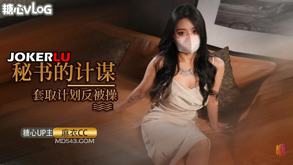糖心Vlog：秘书的计谋，套取计划反被操-麻衣CC